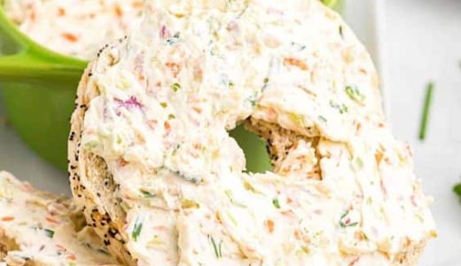 A perfect spread with celery and carrots on crispy pastry.