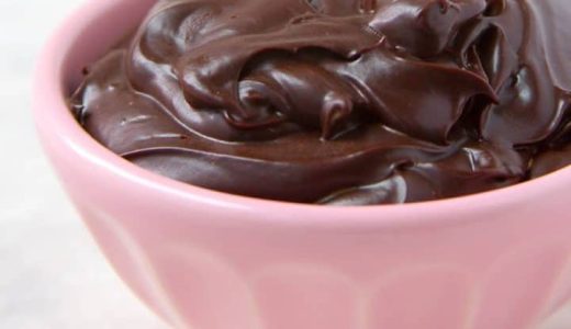 Chocolate filling for Christmas cookies.