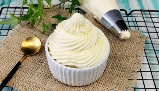 Cream of condensed milk and mascarpone