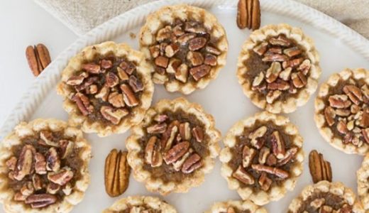 Small pecan cupcakes.
