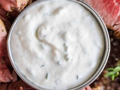 Horseradish spread with chives