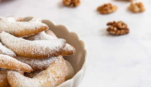 Sweet Christmas delight in a bowl of nuts.